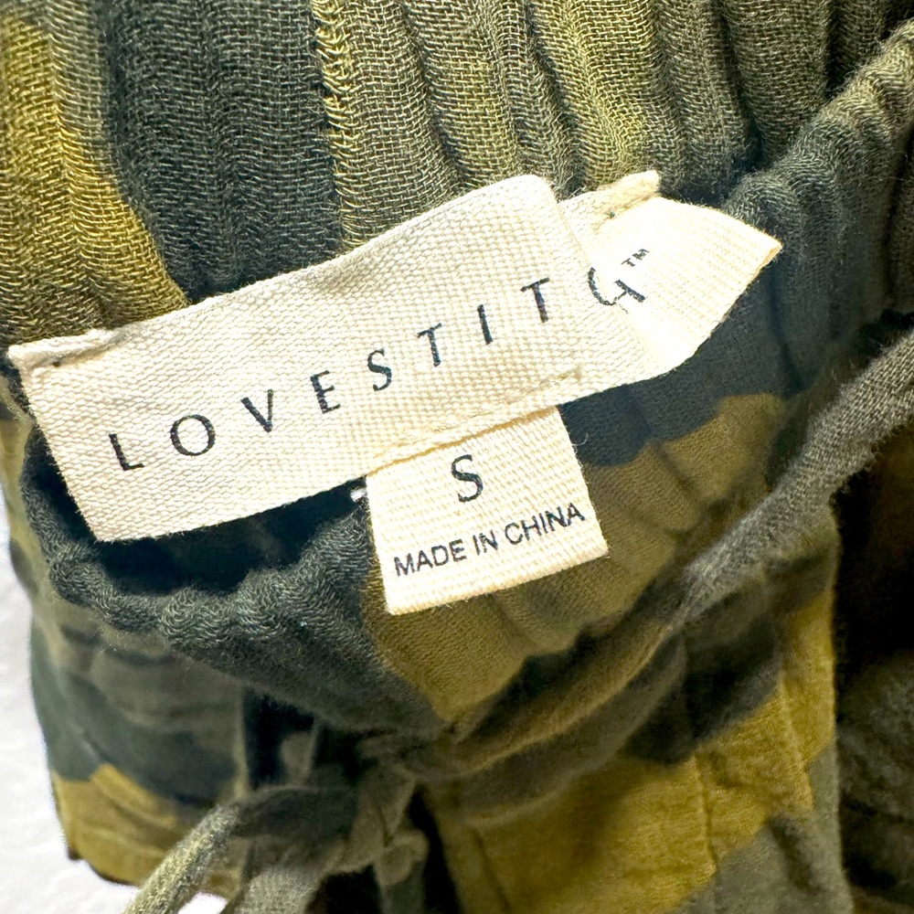 LOVESTITCH drawstring shorts - Camo